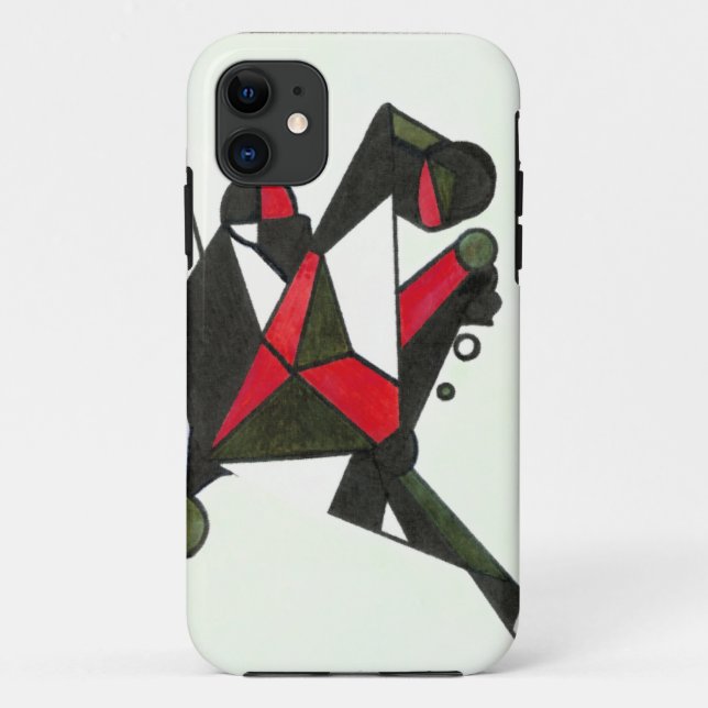 Red Stealth Case-Mate iPhone Case (Back)