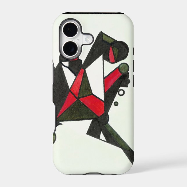 Red Stealth Case-Mate iPhone Case (Back)