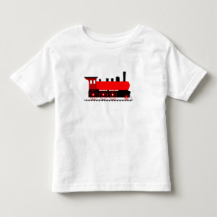 Red Steam Engine Toddler T-Shirt