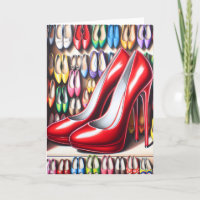 Red Stiletto Shoes Birthday