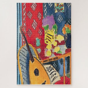 Red Still Life with Lyr Jigsaw Puzzle