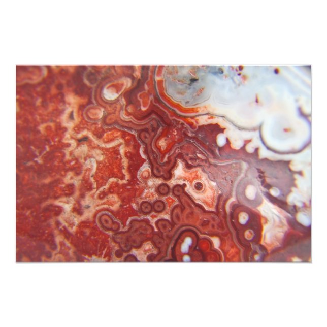 Red Stone Photo Print (Front)