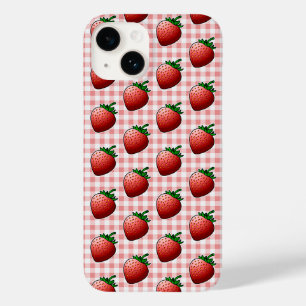 Red Strawberries Case-Mate iPhone 14 Case