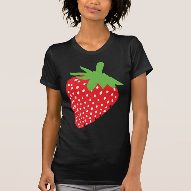 red strawberry icon T-Shirt (Front)