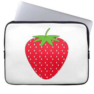 Red Strawberry. Laptop Sleeve