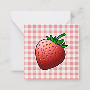 Red Strawberry Mothers Day Card