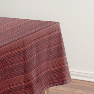red stripe fabric textiled tablecloth