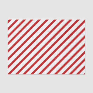 Red Stripe Tissue Paper