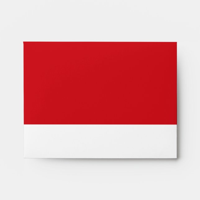 Red striped envelope (Front)