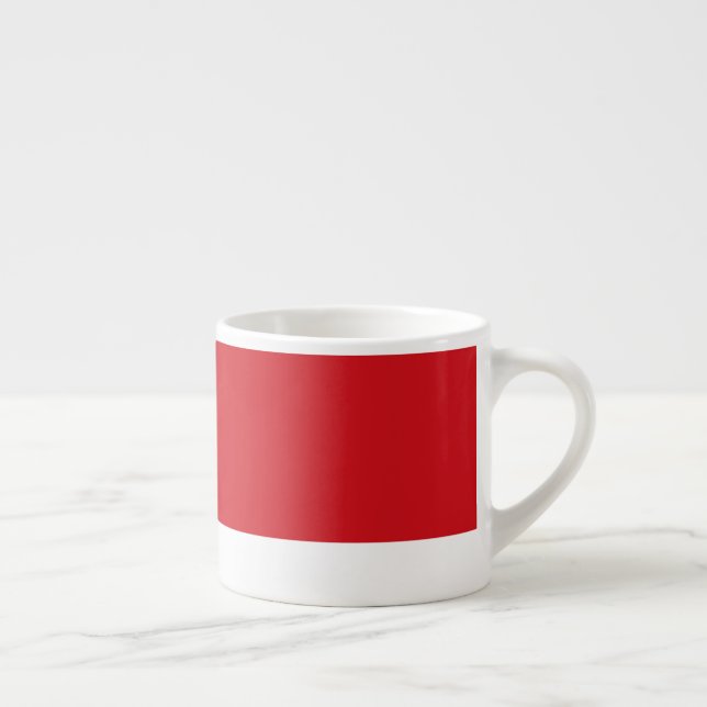 Red striped espresso cup (Right)