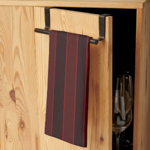 Red Striped Tea Towel