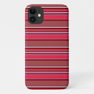 Red stripes Case-Mate iPhone case