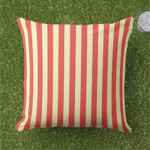 Red Stripes Cushion