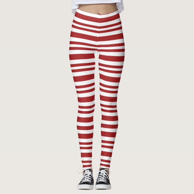 red stripes leggings (Front)