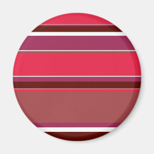 Red stripes magnet
