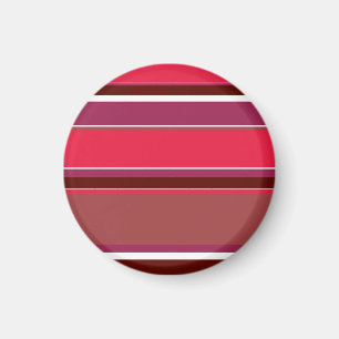 Red stripes magnet