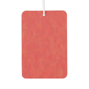 Red subtle minimalist, elegant modern pattern car air freshener