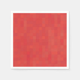 Red subtle minimalist elegant modern pattern paper napkin