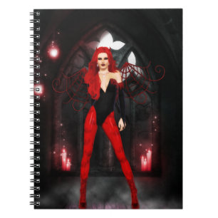 Red Succubus Notebook