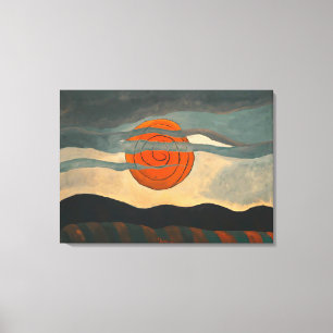 Red Sun   Arthur Dove   Canvas Print