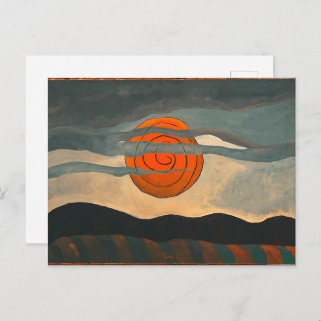 Red Sun | Arthur Dove | Postcard (Front/Back)