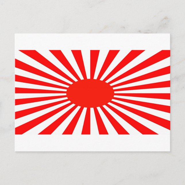 red sun postcard (Front)