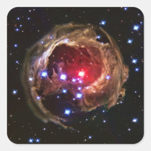 Red Supergiant Star V838 Monocerotis Square Sticker