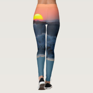 RED SURF LEGGINGS