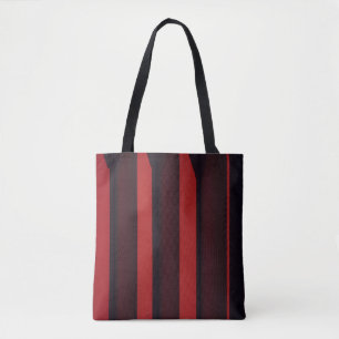 Red surface tote bag
