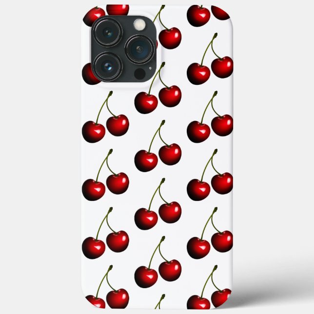 Red Sweet Cherry Case-Mate iPhone Case (Back)