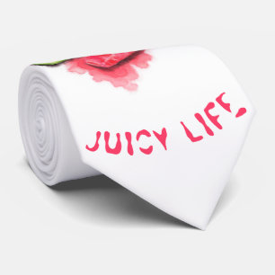Red Sweet Juicy Watermelon Pieces Tasty - Fresh Tie