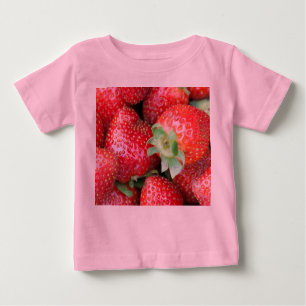 Red Sweet Strawberries Baby T-Shirt