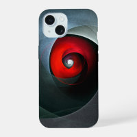 Red Swirl Artistic Modern Abstract Art Pattern #19