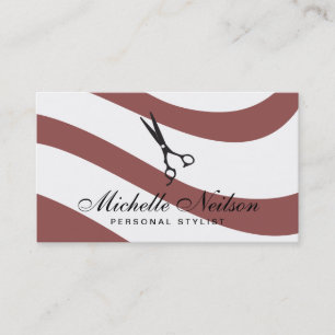 Red Swirl   Stylist (Next Appointment Card)