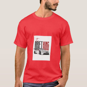Red t shirt drift king