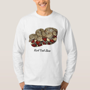 Red Tail Boa Basic Long Sleeve T-Shirt