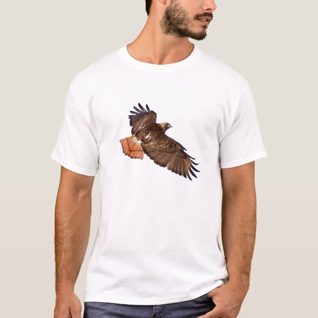 Red-Tail Hawk Wildlife Shirt (Front)