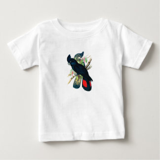 Red tailed, Black (Banksian) Cockatoos. Baby T-Shirt
