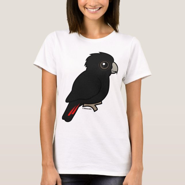 Red-tailed Black Cockatoo T-Shirt (Front)