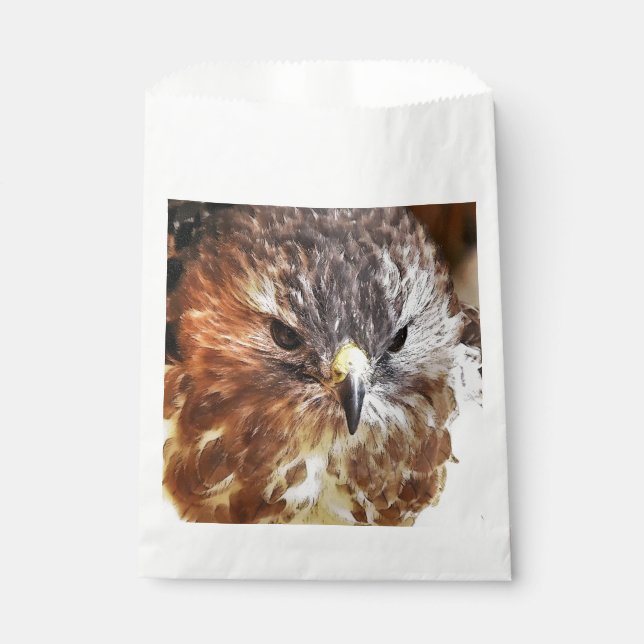 RED TAILED HAWK FAVOUR BAGS (Front)