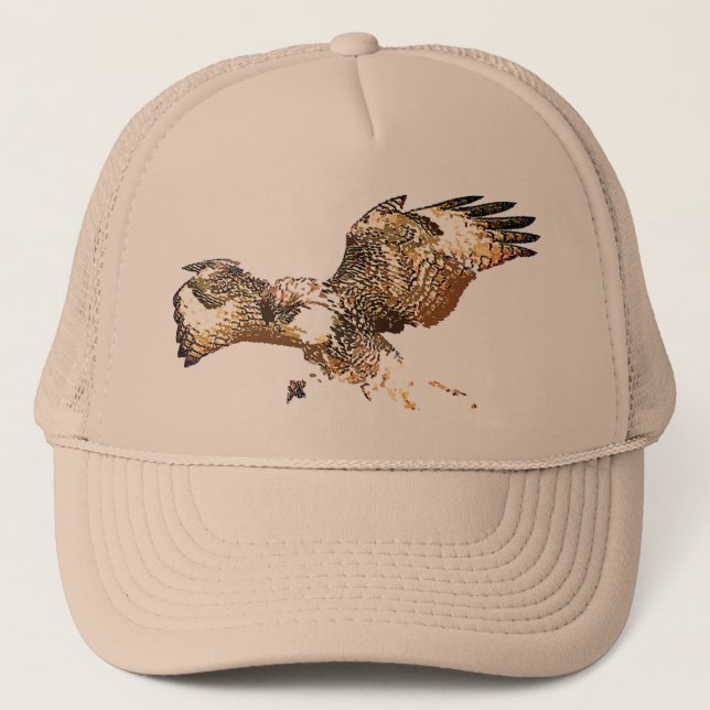 Red Tailed Hawk Hat (Front)
