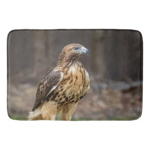 Red-tailed hawk in the Hudson Valley Bath Mat