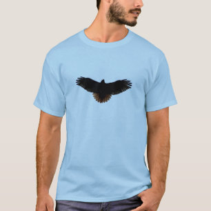 Red-tailed Hawk Silhouette T-Shirt