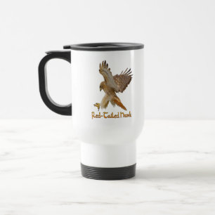 Red-Tailed Hawk Travel Mug