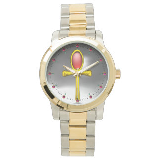 RED TALISMAN ,Ruby Gemstones ,Grey White Watch