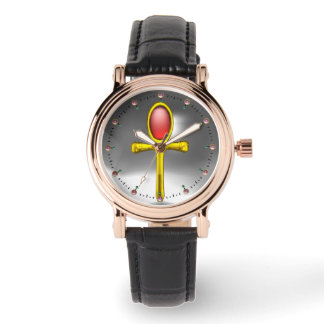 RED TALISMAN ,Ruby Gemstones ,Grey White Watch