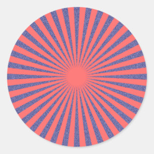 Red Target - Classic Round Sticker