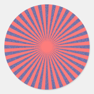 Red Target - Classic Round Sticker