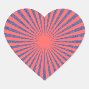 Red Target - Heart Sticker