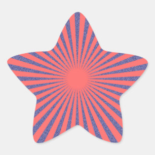 Red Target - Star Sticker